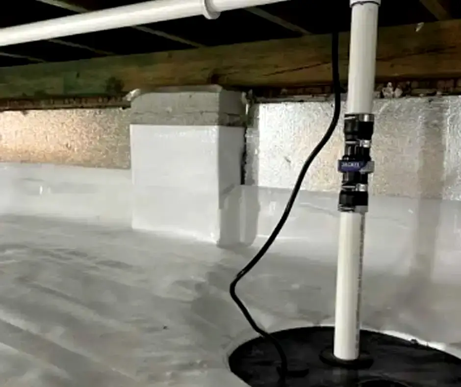 Bethlehem, PA White pipes and Sump Pump Installation