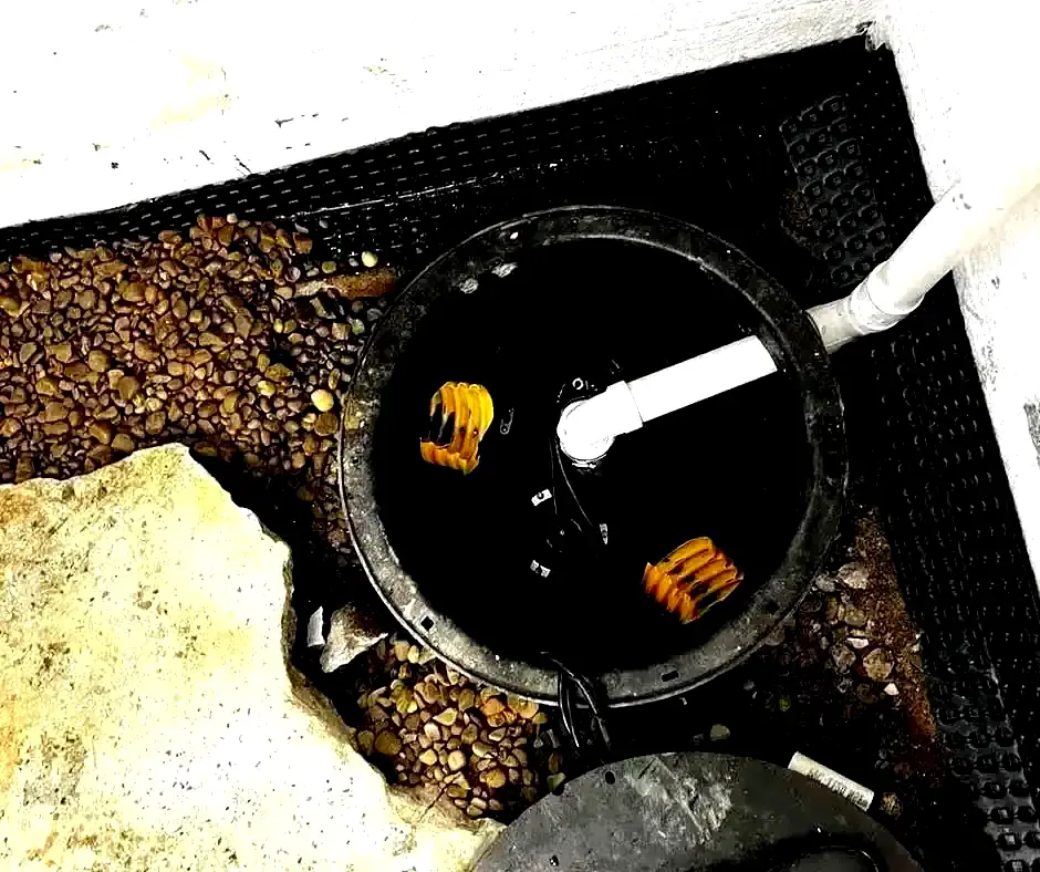 Interior view of Sump Pump Installation Bethlehem, PA